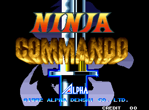Ninja Commando screenshot 3 for Neo Geo